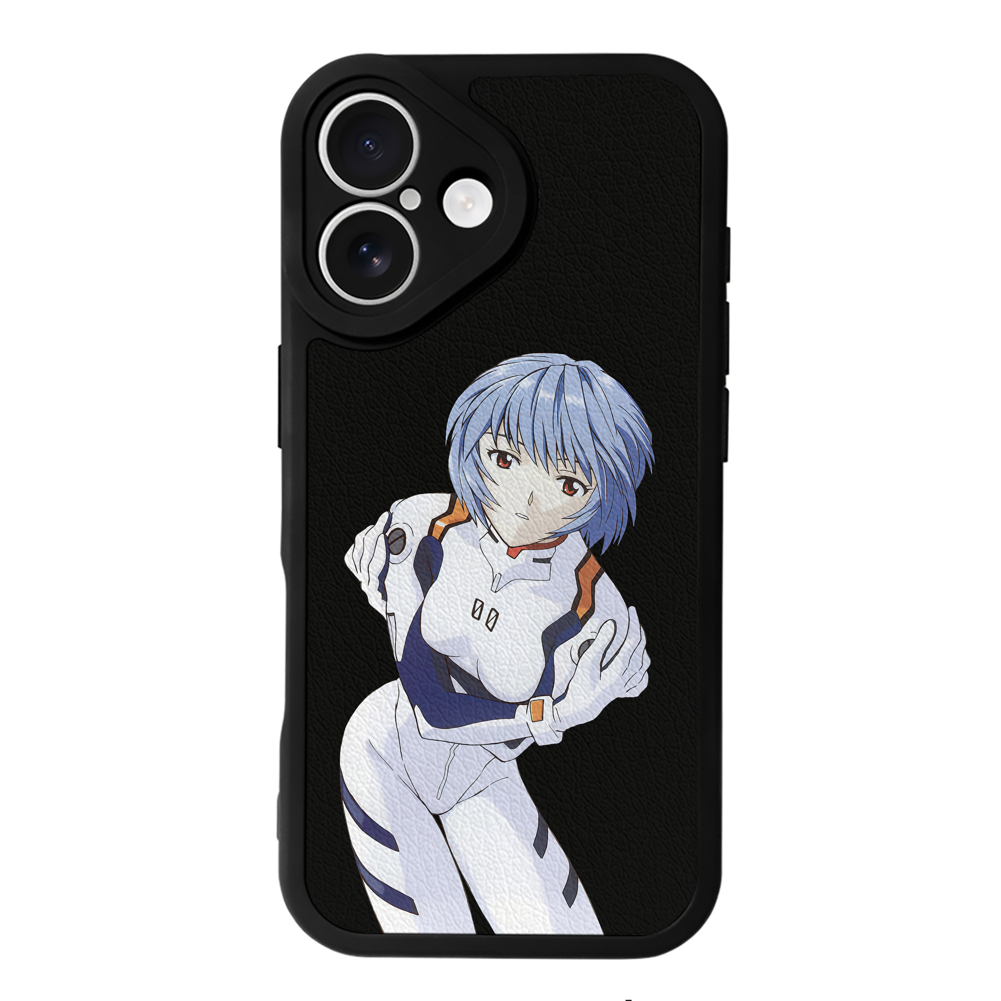 （画像用） EVA 新世紀エヴァンゲリオン 【iPhone 16シリーズ対応】シリコンスマホケース（レザー調） 材質：シリコン